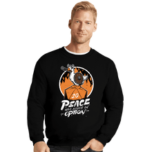 Load image into Gallery viewer, Daily_Deal_Shirts Crewneck Sweater, Unisex / Small / Black Not An Option
