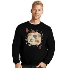 Load image into Gallery viewer, Shirts Crewneck Sweater, Unisex / Small / Black Kaiju Rumble