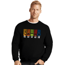 Load image into Gallery viewer, Daily_Deal_Shirts Crewneck Sweater, Unisex / Small / Black Reservoir Muppets