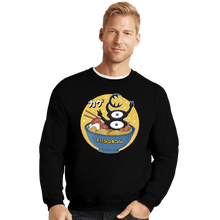 Load image into Gallery viewer, Shirts Crewneck Sweater, Unisex / Small / Black Kage Ramen