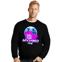 Load image into Gallery viewer, Secret_Shirts Crewneck Sweater, Unisex / Small / Black Hypno Time