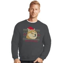 Load image into Gallery viewer, Shirts Crewneck Sweater, Unisex / Small / Charcoal Such Christmas