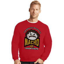 Load image into Gallery viewer, Daily_Deal_Shirts Crewneck Sweater, Unisex / Small / Red Nacho