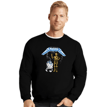 Load image into Gallery viewer, Daily_Deal_Shirts Crewneck Sweater, Unisex / Small / Black Don't Forget The Droids