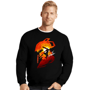 Daily_Deal_Shirts Crewneck Sweater, Unisex / Small / Black The Chainsawman