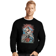 Load image into Gallery viewer, Shirts Crewneck Sweater, Unisex / Small / Black Stranger Falls 3