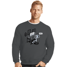 Load image into Gallery viewer, Secret_Shirts Crewneck Sweater, Unisex / Small / Charcoal Robot's Problem