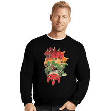 Load image into Gallery viewer, Shirts Crewneck Sweater, Unisex / Small / Black World of Adventure