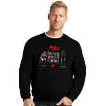 Load image into Gallery viewer, Shirts Crewneck Sweater, Unisex / Small / Black Holy Fight