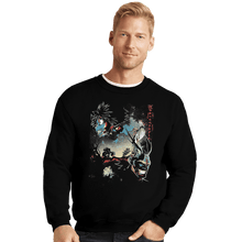 Load image into Gallery viewer, Shirts Crewneck Sweater, Unisex / Small / Black All For One