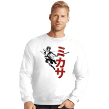 Load image into Gallery viewer, Shirts Crewneck Sweater, Unisex / Small / White Protect
