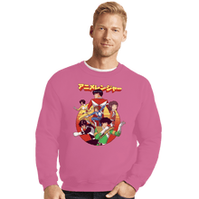 Load image into Gallery viewer, Secret_Shirts Crewneck Sweater, Unisex / Small / Azalea Anime Rangers