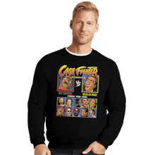 Load image into Gallery viewer, Shirts Crewneck Sweater, Unisex / Small / Black Cage Fighter
