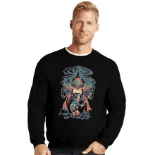 Load image into Gallery viewer, Shirts Crewneck Sweater, Unisex / Small / Black The Fall Of Darkness