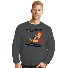Load image into Gallery viewer, Secret_Shirts Crewneck Sweater, Unisex / Small / Charcoal Pocketsand!