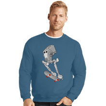 Load image into Gallery viewer, Daily_Deal_Shirts Crewneck Sweater, Unisex / Small / Indigo Blue Radical!