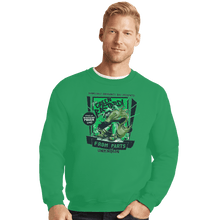 Load image into Gallery viewer, Shirts Crewneck Sweater, Unisex / Small / Irish Green The Green Bastard