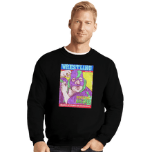 Load image into Gallery viewer, Shirts Crewneck Sweater, Unisex / Small / Black Revolting Blob
