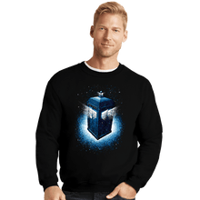 Load image into Gallery viewer, Daily_Deal_Shirts Crewneck Sweater, Unisex / Small / Black Time And Relative Dimension In Space