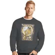 Load image into Gallery viewer, Shirts Crewneck Sweater, Unisex / Small / Charcoal Beer Is The Answer
