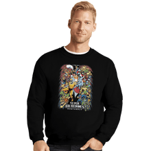 Load image into Gallery viewer, Shirts Crewneck Sweater, Unisex / Small / Black Super HB Heroes