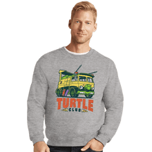 Load image into Gallery viewer, Shirts Crewneck Sweater, Unisex / Small / Sports Grey Turtle Club