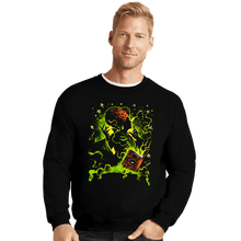 Load image into Gallery viewer, Daily_Deal_Shirts Crewneck Sweater, Unisex / Small / Black Black Magic Witch