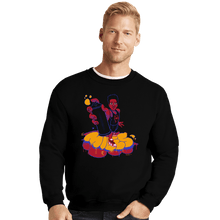 Load image into Gallery viewer, Shirts Crewneck Sweater, Unisex / Small / Black Morales Street