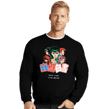 Load image into Gallery viewer, Daily_Deal_Shirts Crewneck Sweater, Unisex / Small / Black Yu Yu Pixels