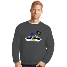 Load image into Gallery viewer, Shirts Crewneck Sweater, Unisex / Small / Charcoal Taco Man