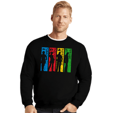Load image into Gallery viewer, Shirts Crewneck Sweater, Unisex / Small / Black XV