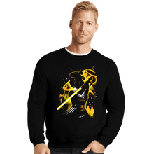 Load image into Gallery viewer, Shirts Crewneck Sweater, Unisex / Small / Black Awaken The Force