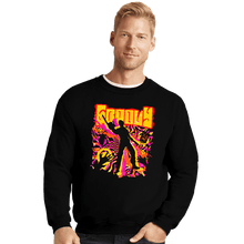 Load image into Gallery viewer, Daily_Deal_Shirts Crewneck Sweater, Unisex / Small / Black Retro Stay Groovy