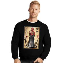 Load image into Gallery viewer, Daily_Deal_Shirts Crewneck Sweater, Unisex / Small / Black Red Ronin
