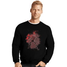 Load image into Gallery viewer, Shirts Crewneck Sweater, Unisex / Small / Black Carnage Art