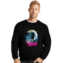 Load image into Gallery viewer, Shirts Crewneck Sweater, Unisex / Small / Black Sailor Moon Storm
