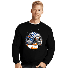 Load image into Gallery viewer, Shirts Crewneck Sweater, Unisex / Small / Black Dao Droid