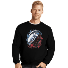 Load image into Gallery viewer, Shirts Crewneck Sweater, Unisex / Small / Black Yu-Yin-Yang-Oh!
