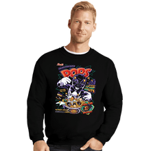 Load image into Gallery viewer, Daily_Deal_Shirts Crewneck Sweater, Unisex / Small / Black Mastocorn Pops