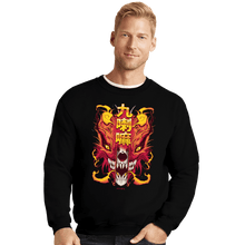 Load image into Gallery viewer, Secret_Shirts Crewneck Sweater, Unisex / Small / Black Kurama