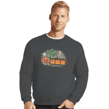 Load image into Gallery viewer, Shirts Crewneck Sweater, Unisex / Small / Charcoal TV Show