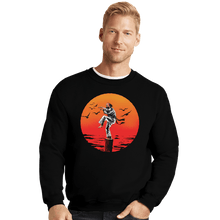 Load image into Gallery viewer, Secret_Shirts Crewneck Sweater, Unisex / Small / Black Karate Murray