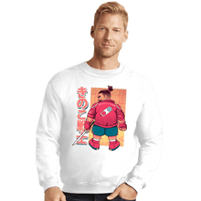 Load image into Gallery viewer, Daily_Deal_Shirts Crewneck Sweater, Unisex / Small / White Kinoko Senshi
