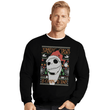 Load image into Gallery viewer, Shirts Crewneck Sweater, Unisex / Small / Black Sandy Claws
