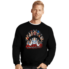 Load image into Gallery viewer, Daily_Deal_Shirts Crewneck Sweater, Unisex / Small / Black Joy Pilgrim