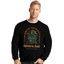 Load image into Gallery viewer, Daily_Deal_Shirts Crewneck Sweater, Unisex / Small / Black Hyakuju no Kaido