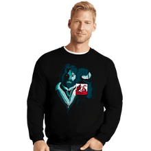 Load image into Gallery viewer, Shirts Crewneck Sweater, Unisex / Small / Black RJ