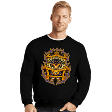 Load image into Gallery viewer, Shirts Crewneck Sweater, Unisex / Small / Black Mimic Attack