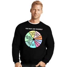 Load image into Gallery viewer, Secret_Shirts Crewneck Sweater, Unisex / Small / Black Once In A Lifetime Chart