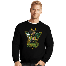 Load image into Gallery viewer, Shirts Crewneck Sweater, Unisex / Small / Black Stand Up & Shout